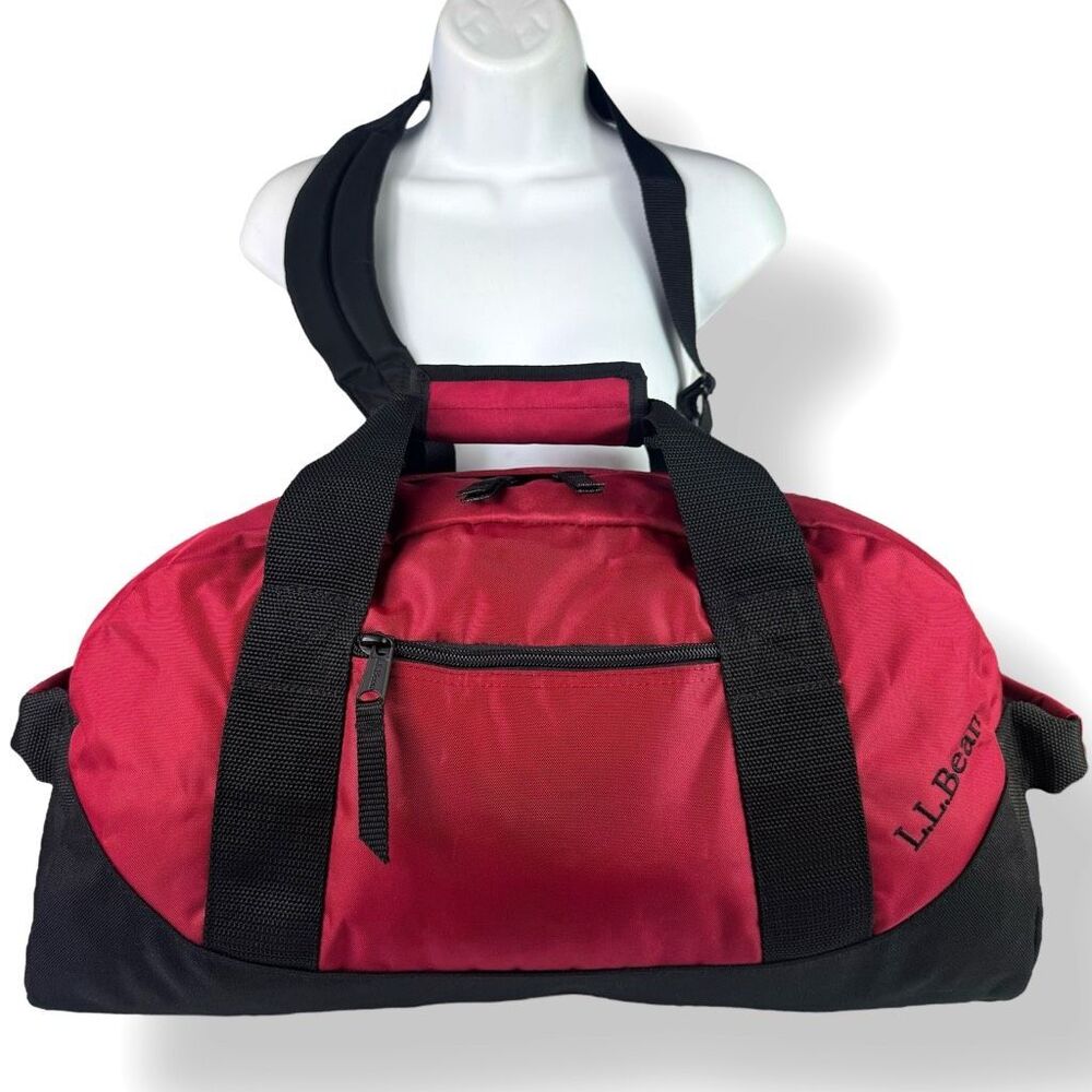 L.L. Bean Adventure Duffel Weekender Overnight Travel Bag Camping Carry-On 18” - Picture 12 of 14